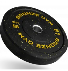 Диск бамперный BRONZE GYM 15 кг